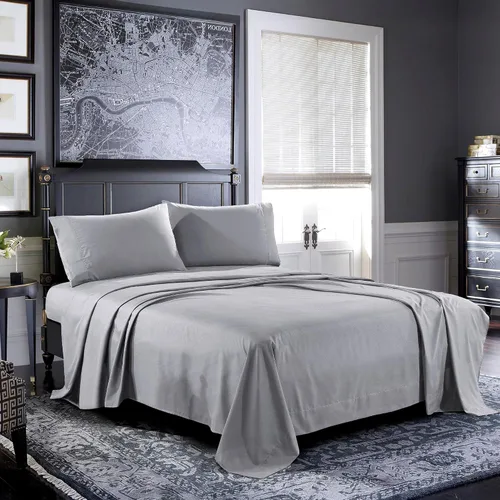 Miniatura 12 de Pure Bedding Sábanas – Juego de sábanas individuales [3 piezas, azul cielo] – Hotel Luxury 1800 microfibra cepillada – Suave y transpirable – Sábana