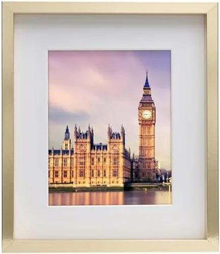 Miniatura 15 de Mikasa Wood Gallery - Marco de pared de 15 x 15 pulgadas, mate a 5 x 7, 16 x 1.57 x 16 pulgadas, nogal