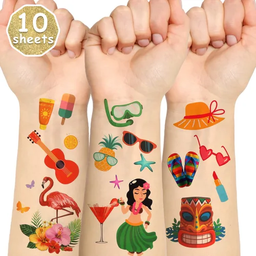 Miniatura 3 de LOMIMOS 120 tatuajes temporales de Halloween, calcomanías extraíbles impermeables para niños y adultos, recuerdos de fiesta, decoración de festivales