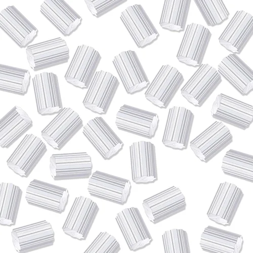 Miniatura 8 de TOAOB - 144 piezas de repuesto de silicona transparente para aretes, almohadillas de goma de seguridad, topes de repuesto de 0.098 x 0.198 pulgadas