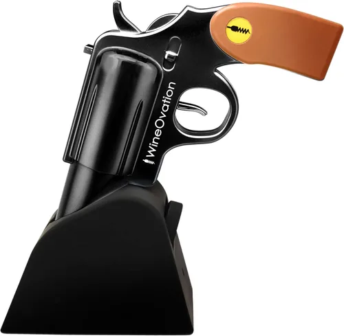Miniatura 6 de WineOvation Abridor de vino con pistola eléctrica (azul) - Abre tu botella de vino rápidamente y sin complicaciones - El mejor sacacorchos Pistola