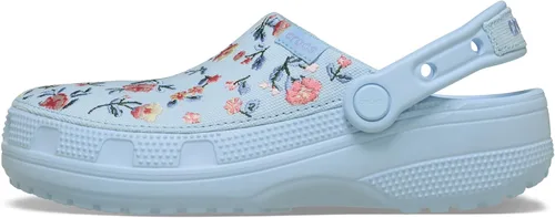 Miniatura 7 de Crocs Zuecos clásicos de lona elaborados unisex para hombres y mujeres Azul (Blue Frost)