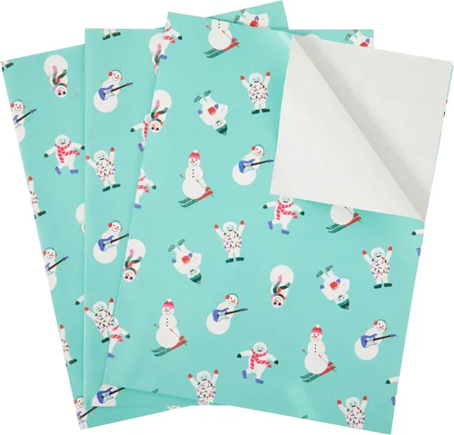 Miniatura 12 de The Gift Wrap Company 58-189227 Juego de hojas de papel para envolver regalos con diseño de animales de fiesta, 30 x 23 pulgadas, multicolor, 3