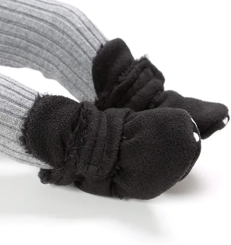 Miniatura 3 de Botas de forro polar para recién nacido, cálidas y cálidas, para invierno, para niños, antideslizantes, suela suave