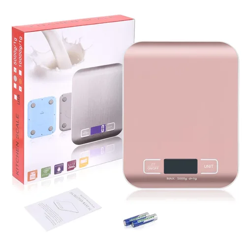 Miniatura 8 de Báscula digital de alimentos de cocina, báscula postal portátil para paquetes de pequeñas empresas, alimentos, productos hechos a mano, líquidos