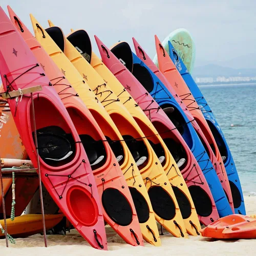 Miniatura 7 de Boncas Asas de transporte de kayak, resistente kit de accesorios de repuesto para kayaks, maleta, equipaje Mango lateral-4PK