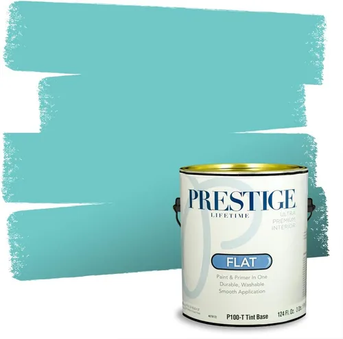 Miniatura 53 de PRESTIGE Pintura interior e imprimación en uno, salpicaduras acuosas, cáscara de huevo, 1 galón