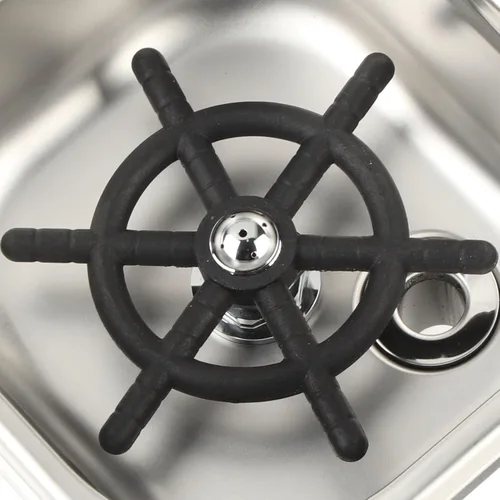 Miniatura 6 de FLEXMAN Enjuagadora automática de vidrio para fregadero, lavadora automática de vasos de acero inoxidable con rosca G1/2, herramienta de limpieza