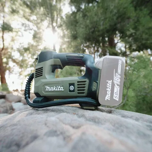Miniatura 3 de Makita ADMP180ZX Outdoor Adventure™ 18V LXT® Inflador, solo herramienta verde (camo green)
