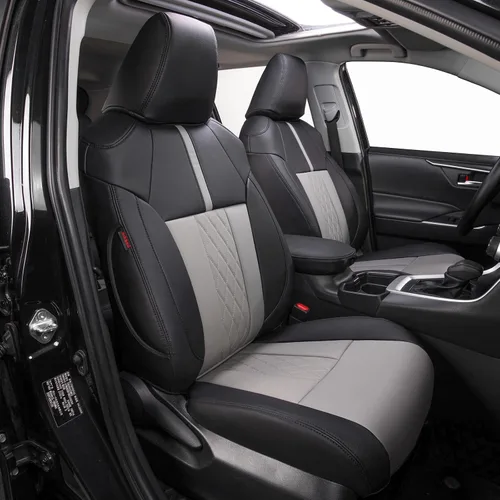 Miniatura 11 de EKR Rogue Seat Covers Custom Fit for Nissan Rogue Sport & Hybrid S/SV/SL 2017 2018 2019, Leather Car Seat Cover Full Set,Faux Leather(Black