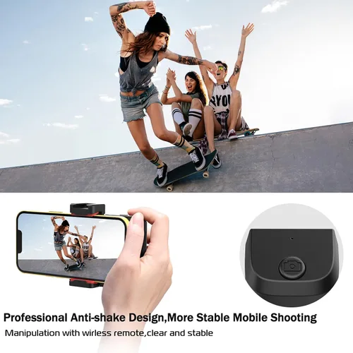 Miniatura 3 de ULANZI VL49 RGB Video Light + ULANZI CG02 - Mango de obturador de cámara para smartphone sin graduación
