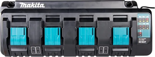 Miniatura 3 de Makita DC18RD Cargador óptimo rápido de doble puerto de iones de litio de 18 V, 2 puertos