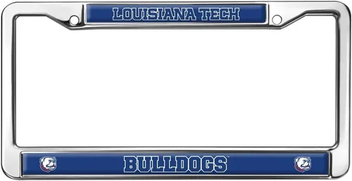 Miniatura 112 de Texas A&M University - Texarkana Mascot - Marco de metal estándar para placa de matrícula de tamaño completo