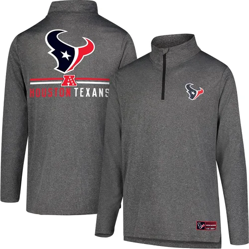 Miniatura 71 de Ultra Game Men's NFL Official Super Soft Quarter Zip Long Sleeve T-Shirt