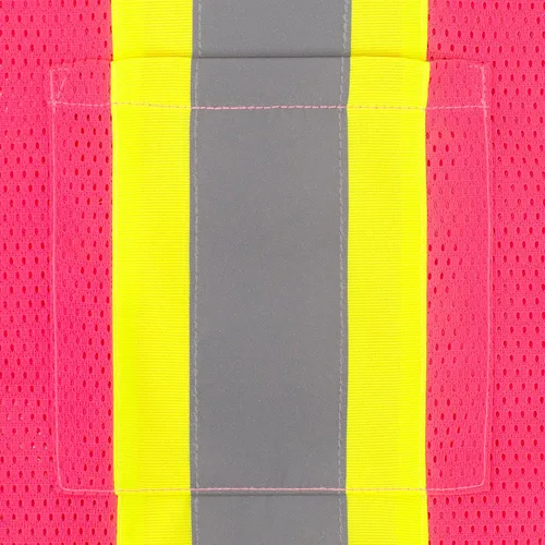 Miniatura 9 de Radians Chaleco de seguridad SV22-1 Economy Type O Clase 1 Rosado