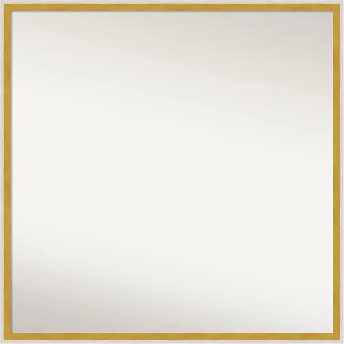 Miniatura 892 de Amanti Art Espejo de baño blanco para sobre el fregadero, 32 x 45 pulgadas, espejo de tocador rectangular blanco esbelto, marco de madera moderno
