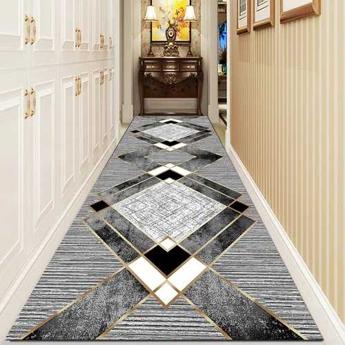 Miniatura 4 de Alfombra estrecha para pasillo, suelo de cocina, pasillo, dormitorio, paso, puerta de 3.3 ft/4.9 ft/8.2 ft/11.5 ft/14.8 ft/16.4 ft/19.7 ft