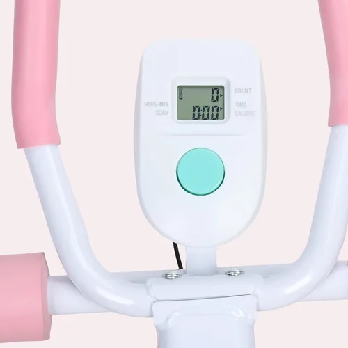 Miniatura 6 de Máquina de abdominales, equipo de entrenamiento abdominal, máquina de entrenamiento abdominal ajustable de 5 niveles con pantalla LCD