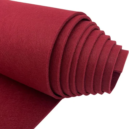 Miniatura 4 de aufodara Tela de fieltro 11.8 x 98.4 pulgadas Rollo de tela de fieltro para manualidades, fieltro de 3mm de espesor para manteles de fieltro DIY