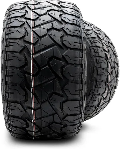 Miniatura 10 de Xcomp Gladiator 22x11-R12 DOT - Neumático radial con cinturón de acero para carrito de golf, juego de cuatro
