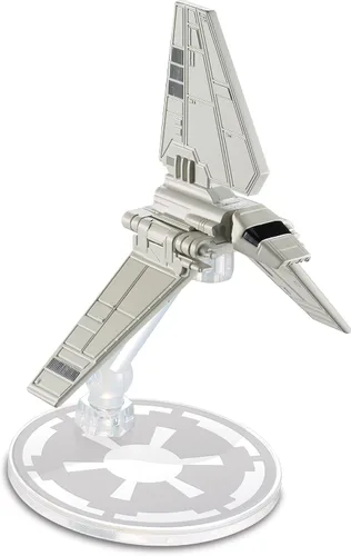 Miniatura 10 de Hot Wheels Star Wars Rogue One nave espacial, Darth Vader TIE Advanced X1