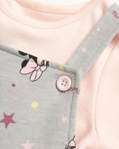 Miniatura 2 de Disney Mameluco para niñas - Conjunto de camiseta de 2 piezas Minnie Mouse, Winnie The Pooh