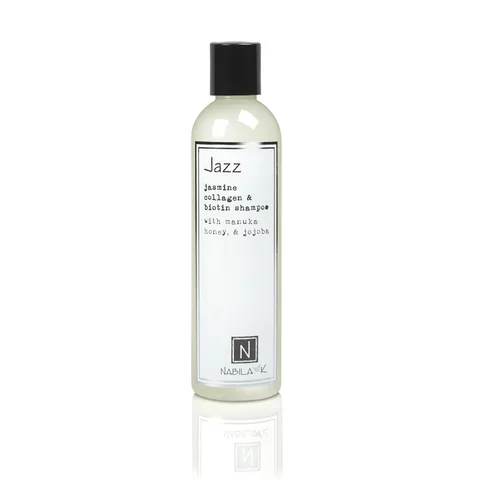 Miniatura 18 de Nabila K Champú de colágeno y biotina, 9 onzas, Island Life, leche de coco, miel de manuka y jojoba, limpiador, hidratante, seguro