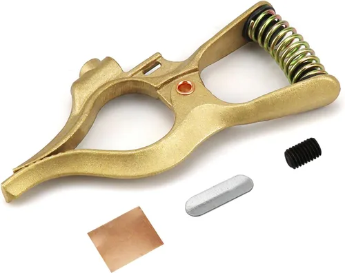 Miniatura 2 de Pinza de tierra para soldadura de 300 amperios estilo T de latón