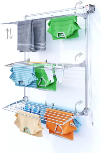 Miniatura 11 de foxydry Aireador vertical de pared de torre para uso en interiores y exteriores (blanco, 59.8 in / 59.8 pulgadas)
