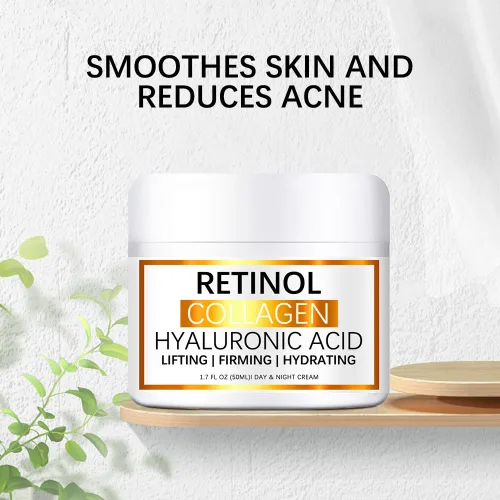 Miniatura 5 de Crema para Manchas Oscuras en La Cara, Crema para Arrugas, 1.76 oz de proteína de colágeno retinol y ácido hialurónico Crema hidratante facial