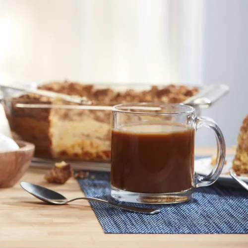 Miniatura 2 de Libbey Robusta Tazas de Vidrio, Juego de 4, 13 onzas