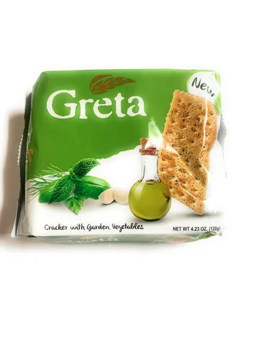 Miniatura 4 de Greta Galletas de verduras de jardín, 4.23 onzas, paquete de 2 nuevas