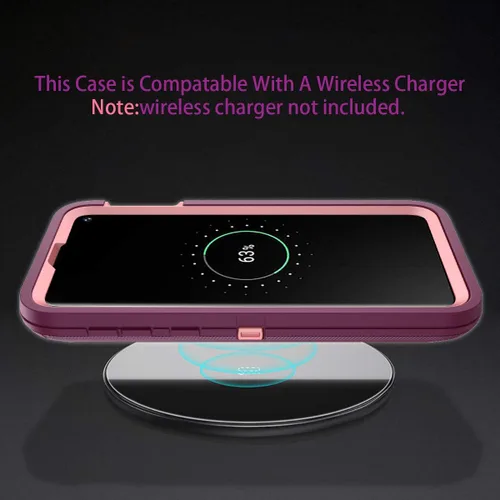 Miniatura 6 de I-HONVA Funda para Galaxy S10E a prueba de golpes, a prueba de polvo y caídas, 3 capas, protección de cuerpo completo [sin protector de pantalla]