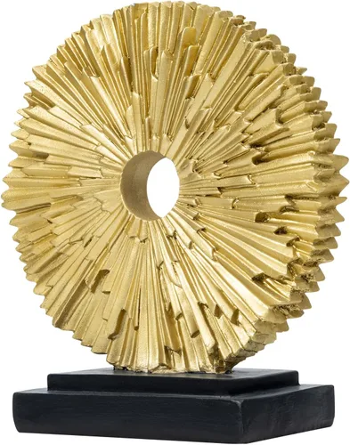 Miniatura 10 de Estatua abstracta para decoración del hogar, escultura de escritorio de oficina para hombres, adorno creativo de línea redonda para estantería