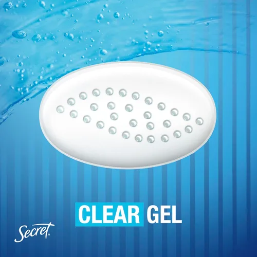 Miniatura 5 de Secret Desodorante antitranspirante para mujer, aroma protector en polvo, gel transparente, Outlast Xtend, 2.6 onzas (paquete de 6)