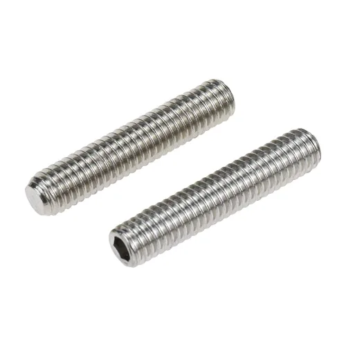 Miniatura 3 de Sscon 100PCS M6x16mm Hexagonal interno Juego de tornillos de agarre 201 Acero inoxidable Punto plano Tornillo