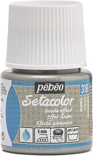 Miniatura 61 de Pebeo Setacolor - Pintura para tela (opaca, 45 ml), color dorado perla