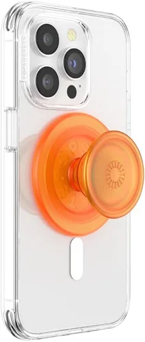 Miniatura 12 de PopSockets Agarre para teléfono con soporte magnético, parte superior intercambiable, sujeción segura para fundas MagSafe de iPhone, agarre