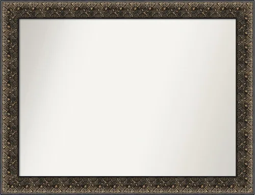 Miniatura 193 de Amanti Art Espejo personalizado, espejo de baño Tribeca, espejo de pared o espejo de tocador de baño sobre el fregadero (28.25 x 34.25 pulgadas)