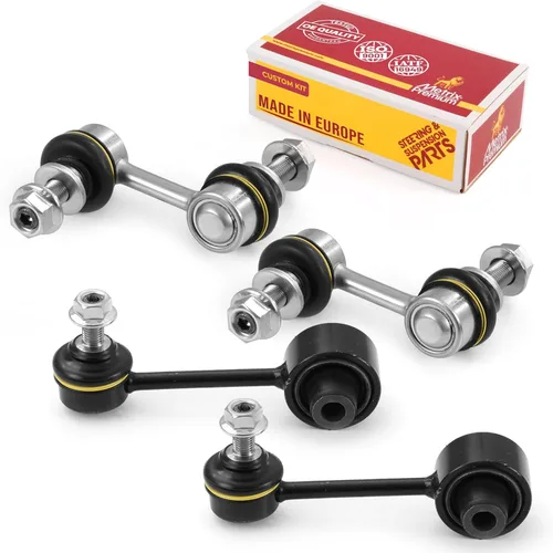 Miniatura 13 de Metrix Premium Piezas de Chasis - Kit de 4 Piezas de Enlace de Barra Estabilizadora Delantera y Trasera Compatible con Mercury Mariner 2009-2011