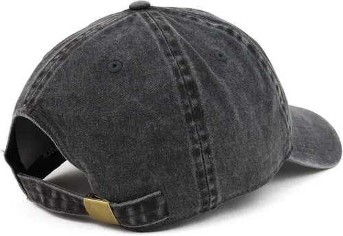 Miniatura 3 de Armycrew Gorra de béisbol sin estructurar teñida con pigmento de algodón lavado grande XXL