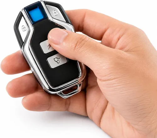 Miniatura 6 de Police Alarma de bicicleta con control remoto 113dB inalámbrico antirrobo vibración, sensor de movimiento, sistema de seguridad impermeable