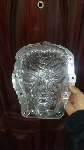 Miniatura 3 de Molde de calabaza Frankenstein y calavera para crecer en forma para festival de Halloween (molde de calabaza vampiro)