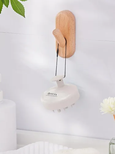 Miniatura 6 de HEETA - Masajeador de cuero cabelludo para el crecimiento del cabello, cepillo de champú, exfoliante para el cuero cabelludo con cerdas de silicona