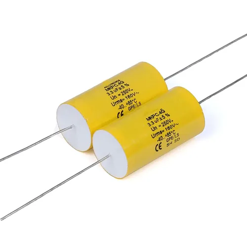 2 unids 2.2uF 250V Altavoz de audio axial Crossover condensador de película continua 5% audio crossover Tweeter Emparejamiento preciso