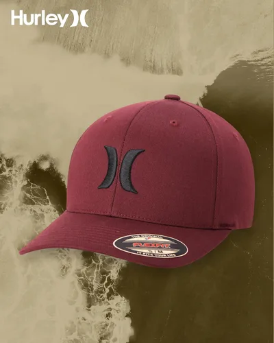 Miniatura 63 de Hurley Gorra de béisbol para hombre - Flexfit - Gorras de béisbol ajustadas para hombre (tamaños: S-XL)
