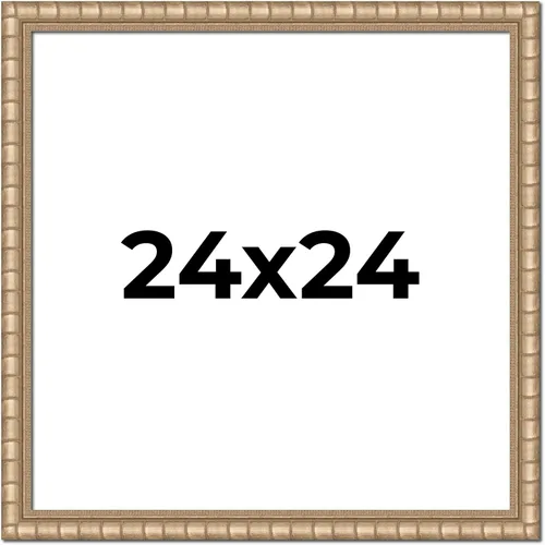 Miniatura 100 de Marco de fotos de madera maciza plateada de 32 x 32 pulgadas de ancho de 1.5 pulgadas Profundidad del marco interior de 0.5 pulgadas Marco