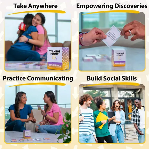 Miniatura 5 de 200 Tarjetas de Conversación de Resiliencia para Familias Más Fuertes - Construye Confianza, Seguridad y Conexión a Través de Transiciones o Cambios