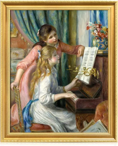 Miniatura 32 de DECORARTS - Bal du Moulin de la Galette, Reproducción de Arte de Pierre Auguste Renoir. Impresiones sobre lienzo en giclée para decoración de pared