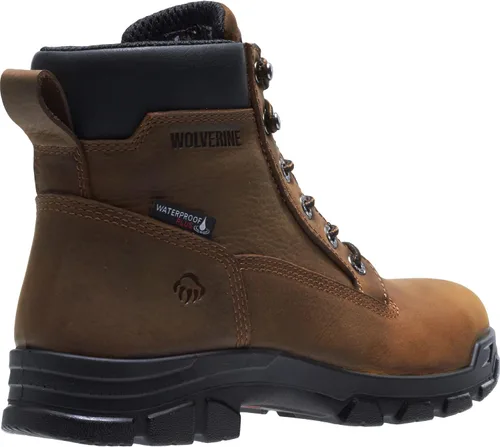 Miniatura 8 de WOLVERINE Men's Chainhand Steel-Toe Waterproof 6" Boot Industrial Shoe